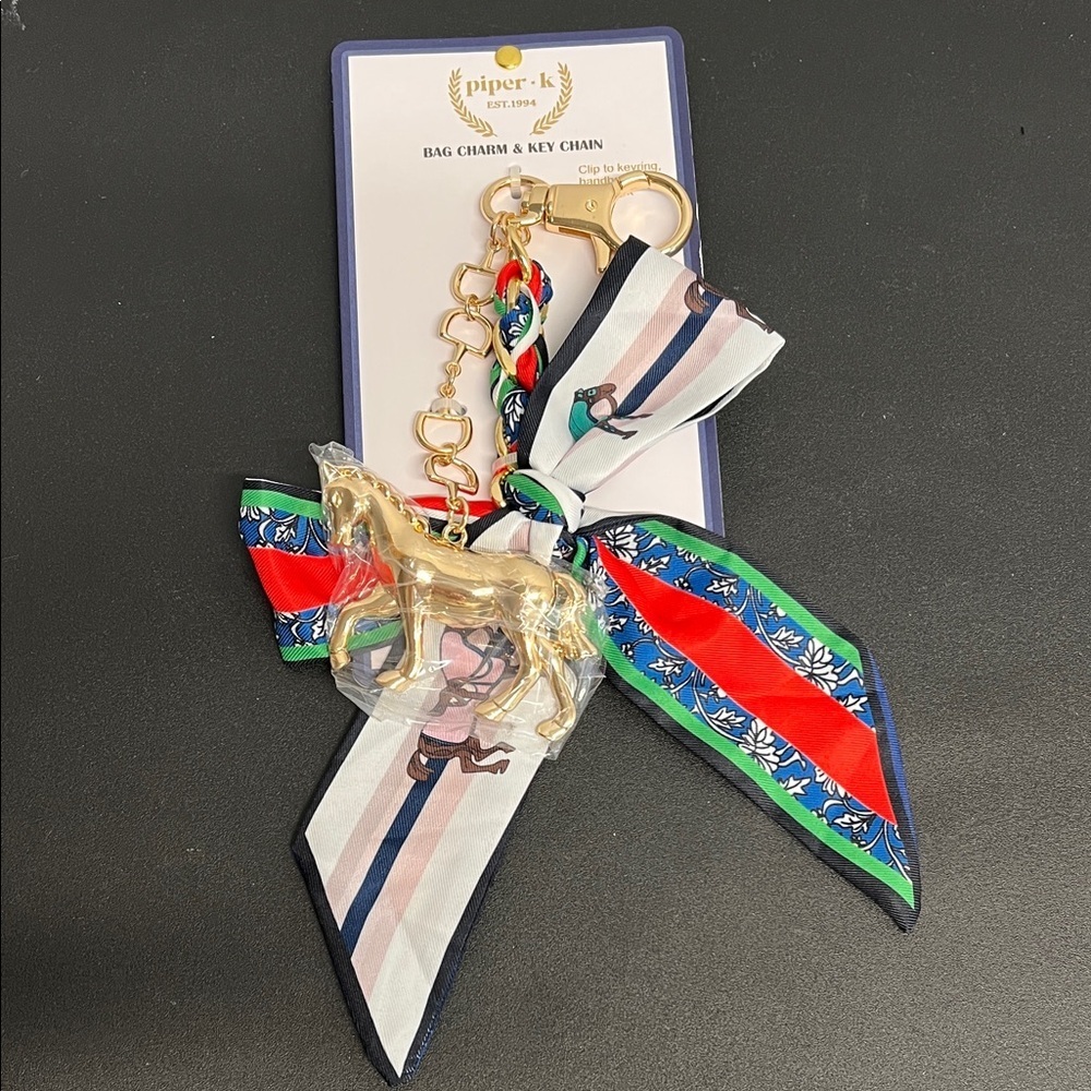 Piper K | Equestrian Motif Bag Charm